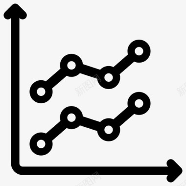 销售报告分析图表图标图标