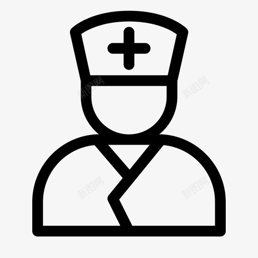 护士护理医生图标svg_新图网 https://ixintu.com 医学 医生 医疗 护士 护理 热线