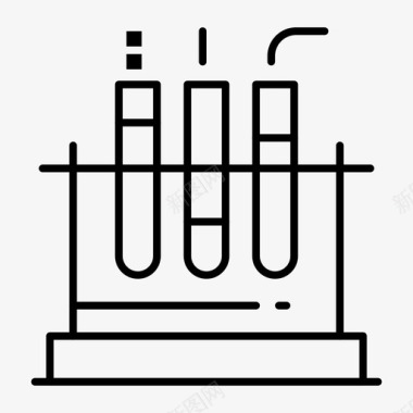 试管实验室医学图标图标