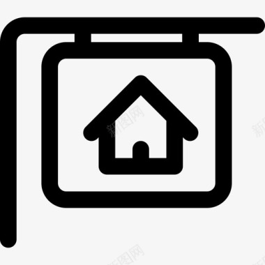 卖房子生意房子图标图标