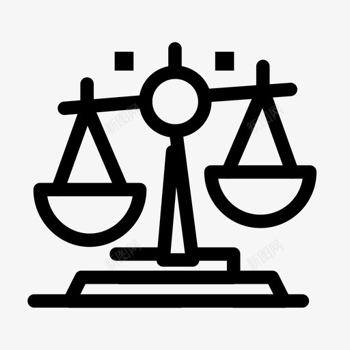 平衡金融司法图标svg_新图网 https://ixintu.com 司法 平衡 法律 网络界面2月收集v4 规模 金融