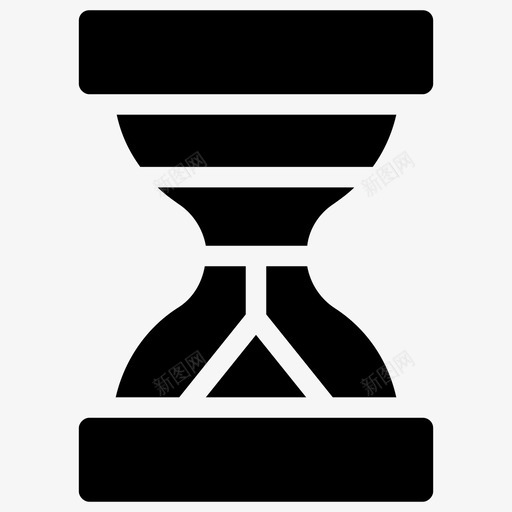 沙漏古时钟复古时光机图标svg_新图网 https://ixintu.com 产品 光机 发布 古时 复古 字形 展示 时钟 模块 沙漏 计时器