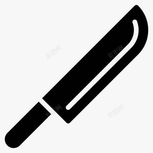 刀厨师厨房图标svg_新图网 https://ixintu.com 厨师 厨房 字形 实心