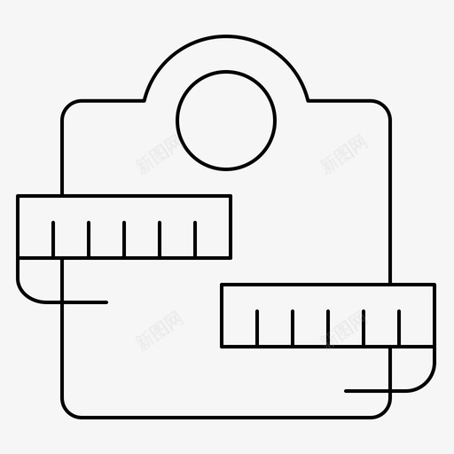 重量医疗保健机器图标svg_新图网 https://ixintu.com 体育 健身 医疗保健 娱乐 机器 细线 设备 运动 重量