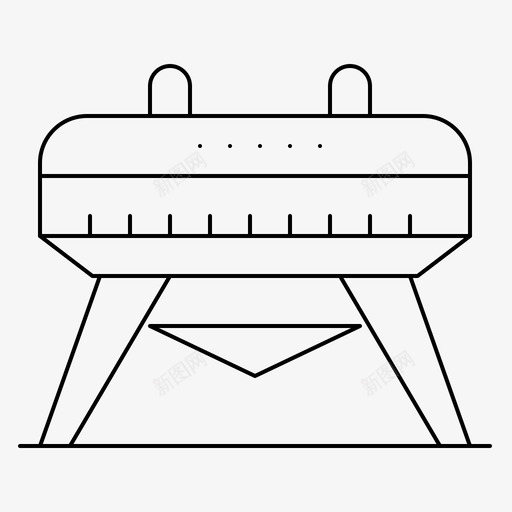 鞍马体操运动场地及运动训练细线图标svg_新图网 https://ixintu.com 体操 运动场地及运动训练细线 鞍马