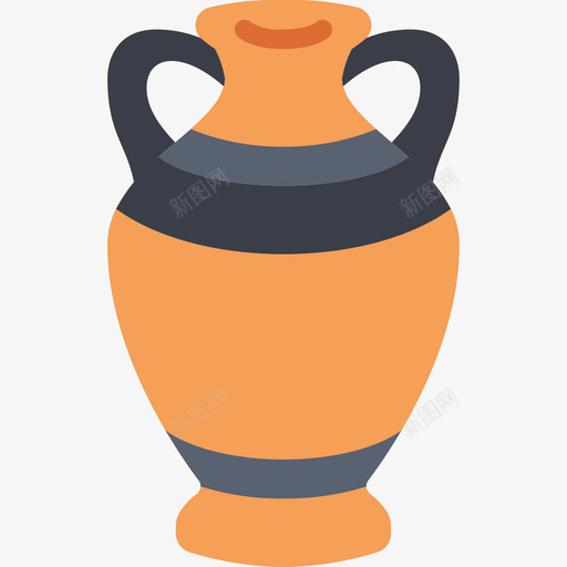 花瓶考古3扁平图标svg_新图网 https://ixintu.com 扁平 考古 花瓶