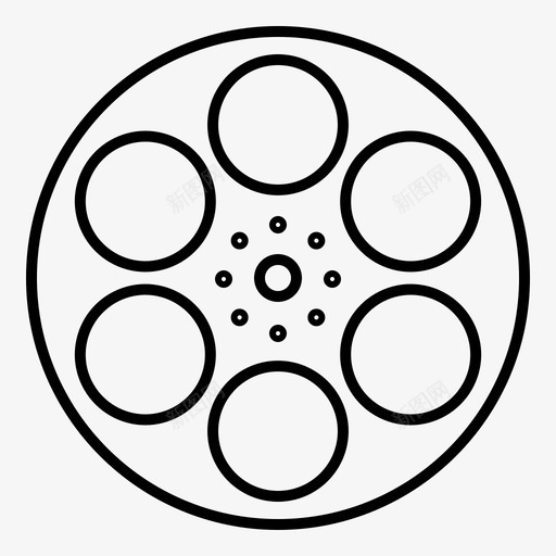 电影卷轴坦克图标svg_新图网 https://ixintu.com 卷轴 坦克 常规 生产线 电影 硬件 磁带 视频制作 计算机
