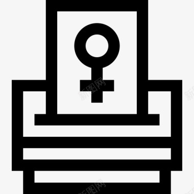 妇女选举权女权主义4直系图标图标