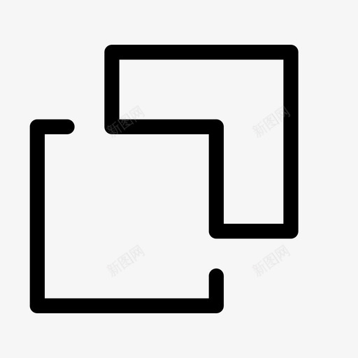 蒙版合并差异图标svg_新图网 https://ixintu.com 删除 合并 差异 文本布局工具 混合 蒙版