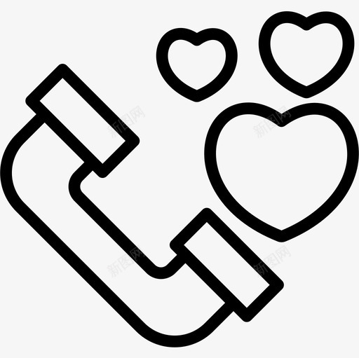电话婚礼146直拨图标svg_新图网 https://ixintu.com 婚礼146 电话 直拨
