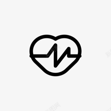 心率护理诊断图标图标