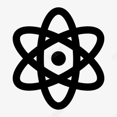 原子生态核图标图标