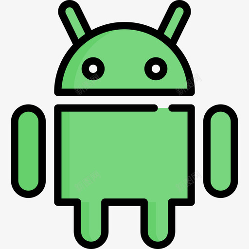 Android通知5线性颜色图标svg_新图网 https://ixintu.com Android 线性颜色 通知5