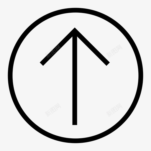 向上方向用户界面图标svg_新图网 https://ixintu.com 向上 方向 用户界面