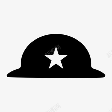 帽子军队法律图标图标
