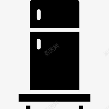 冰箱厨房48实心图标图标