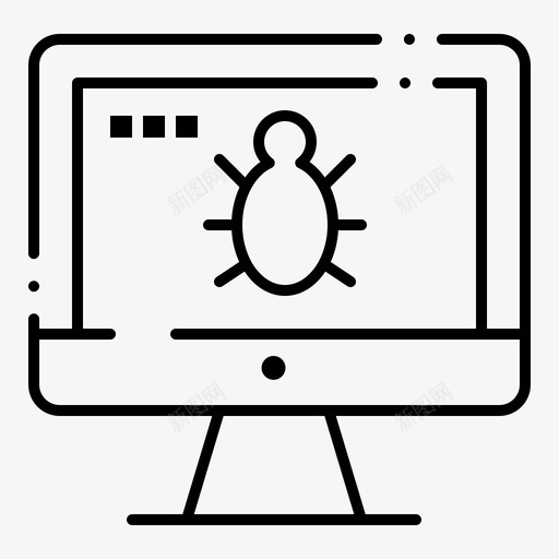 监视器错误计算机图标svg_新图网 https://ixintu.com collection feb v4 web 安全 屏幕 界面 监视器 计算机 错误