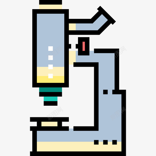 显微镜药剂学19线性颜色图标svg_新图网 https://ixintu.com 显微镜 线性 药剂 颜色