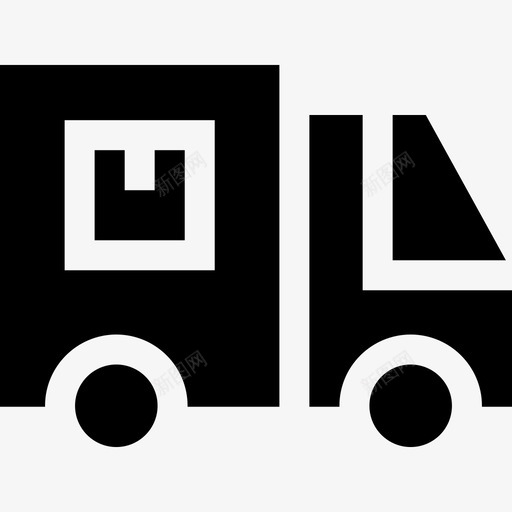 送货卡车47号交货已装满图标svg_新图网 https://ixintu.com 47号 交货 卡车 装满 送货