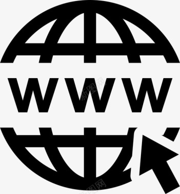 互联网网络网站图标图标