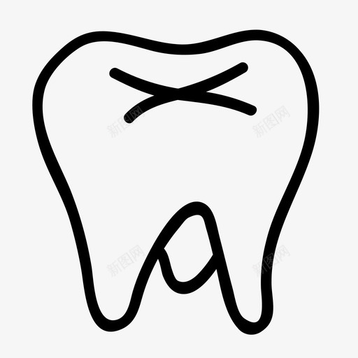 牙齿刷子牙科图标svg_新图网 https://ixintu.com 刷子 手绘 牙医 牙科 牙线 牙齿 罕见 装置
