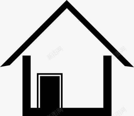 家建筑物住宅图标图标