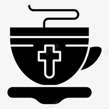 茶杯子复活节图标图标