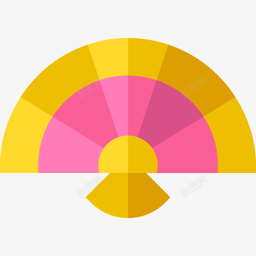风扇时尚3扁平图标svg_新图网 https://ixintu.com 扁平 时尚设计3 风扇