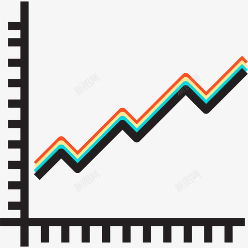 图表分析6线性颜色图标svg_新图网 https://ixintu.com 分析 图表 线性 颜色