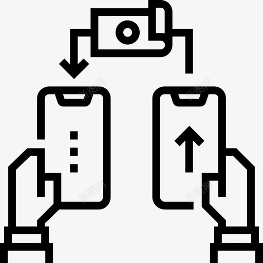 转账电子商务116直拨图标svg_新图网 https://ixintu.com 电子商务 直拨 转账