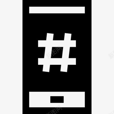 Hashtagbloggerandinfluencer11已填充图标图标