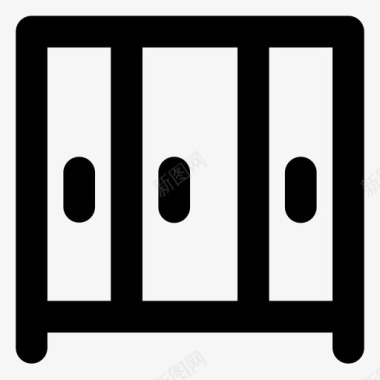 橱柜公寓家具图标图标