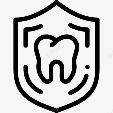 牙科保险16直系图标图标