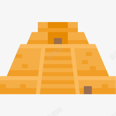 魔术师金字塔地标24平坦图标图标