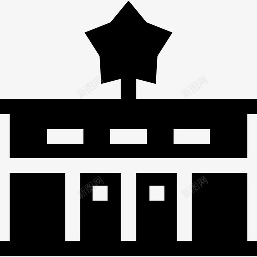 电影院城市6号楼已填充图标svg_新图网 https://ixintu.com 6号楼 城市 填充 电影院