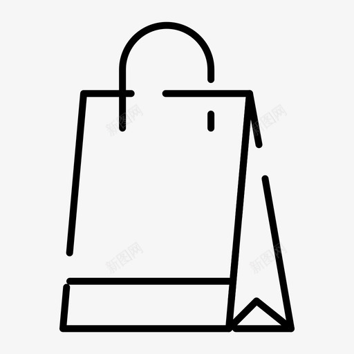 bagbuyhandbag图标svg_新图网 https://ixintu.com bag buy hand shopping 元素 基本 用户界面 虚线 规则