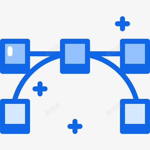 Vectorui接口30蓝色图标svg_新图网 https://ixintu.com Vector ui接口30 蓝色