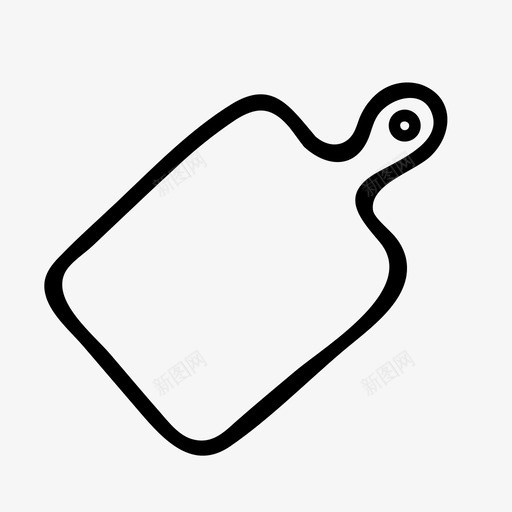 砧板木制木板图标svg_新图网 https://ixintu.com 木制 木板 砧板 罕见的手绘套件