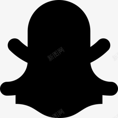 Snapchat社交媒体98已填充图标图标