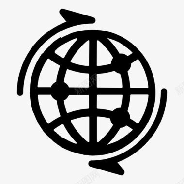 全球通信全球通信图标集1图标