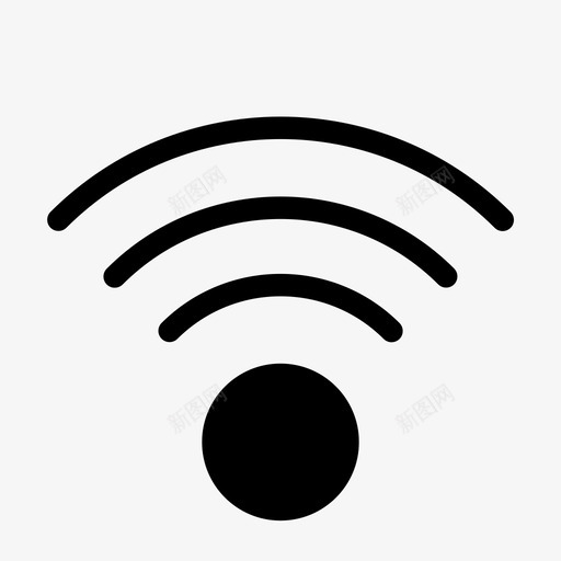 信号开启馈送雷达图标svg_新图网 https://ixintu.com rss wifi 上传 信号 开启 雷达 馈送