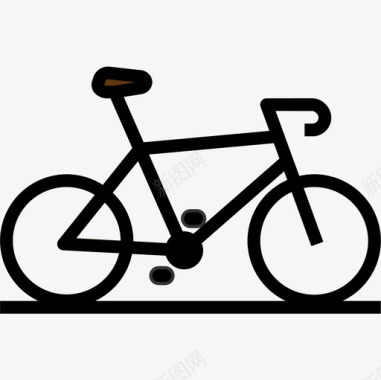 自行车运输122线颜色图标图标