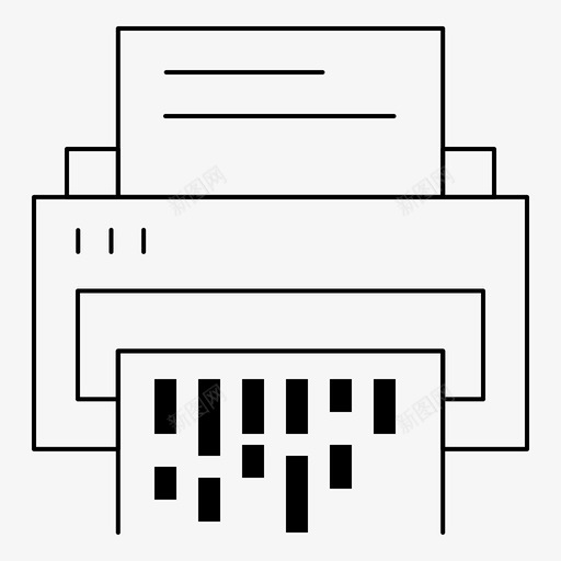 碎纸机机密数据图标svg_新图网 https://ixintu.com collection feb v3 web 信息 删除 数据 机密 界面 碎纸机