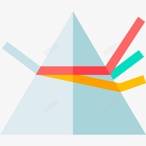 色散物理9平坦图标svg_新图网 https://ixintu.com 平坦 物理9 色散