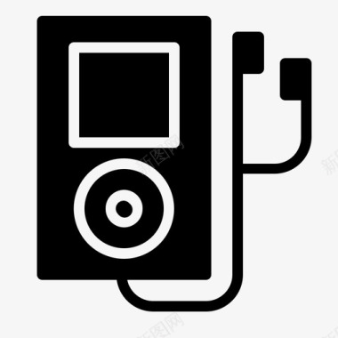 ipod音频音乐图标图标