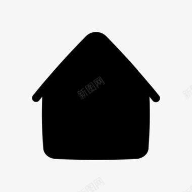 住宅建筑房产图标图标