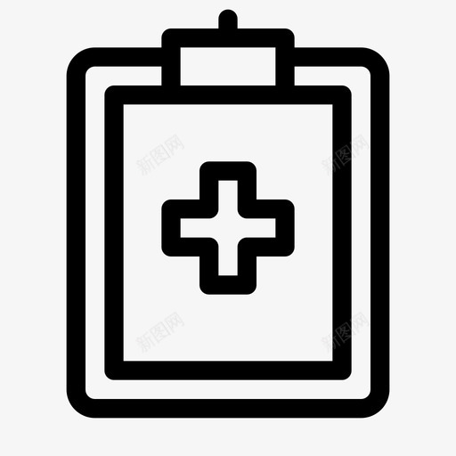 医疗记录护理剪贴板图标svg_新图网 https://ixintu.com 剪贴板 医疗热线 医疗记录 护理 药品