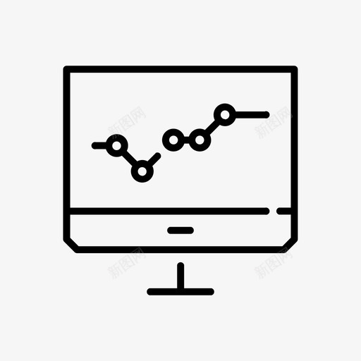 监控分析计算机图标svg_新图网 https://ixintu.com 优化 分析 搜索引擎 监控 研究 计算机