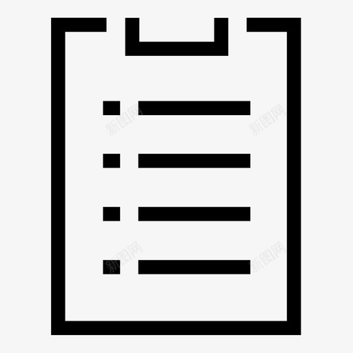 剪贴板项目符号图表图标svg_新图网 https://ixintu.com 列表 剪贴板 图表 立方体 符号 项目