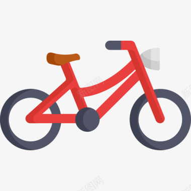 自行车荷兰10扁平图标图标